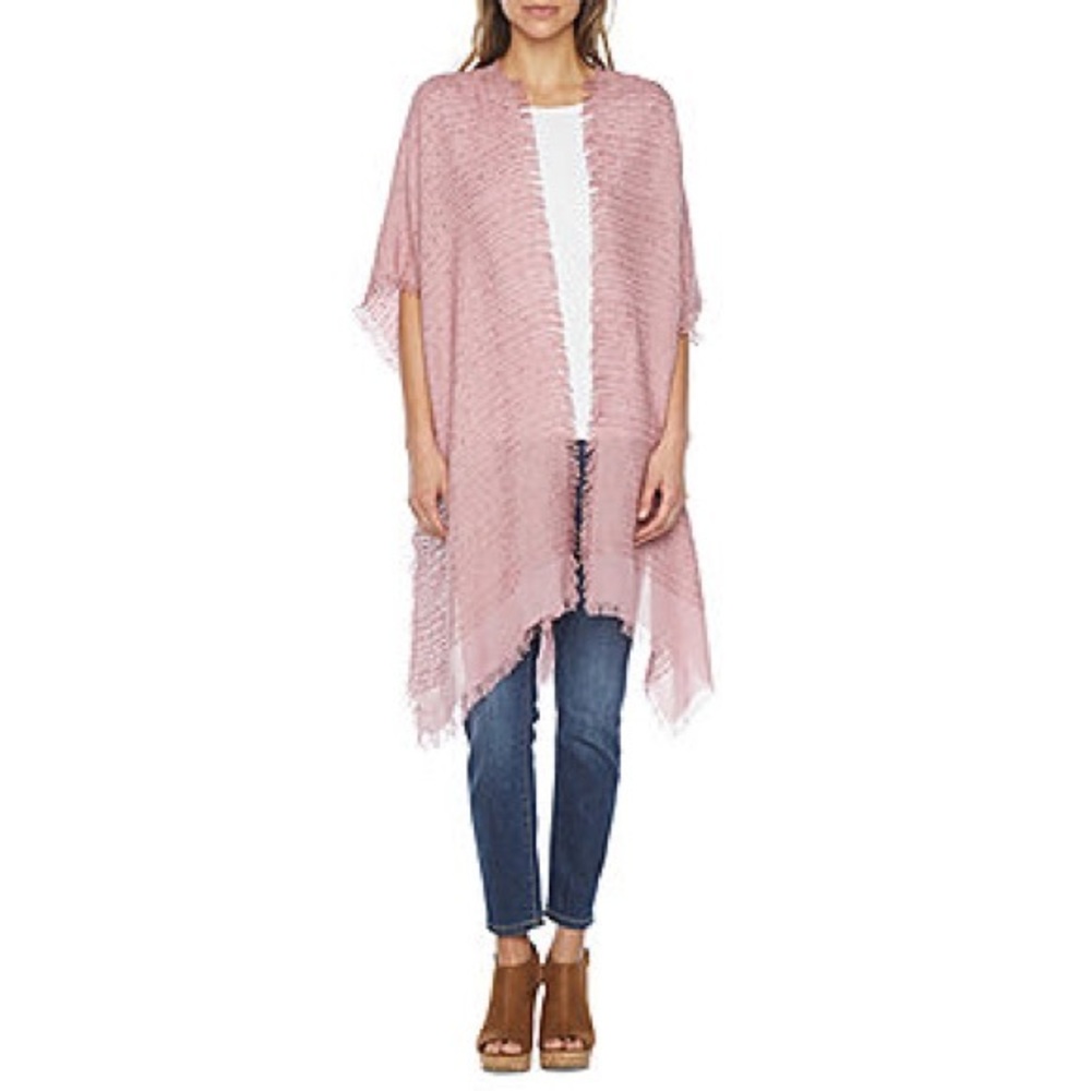 ⭐️Mixit Natural Slub Wrap Lilias pink one size